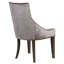 Chaise d'appoint rembourrée (ensemble de 2)