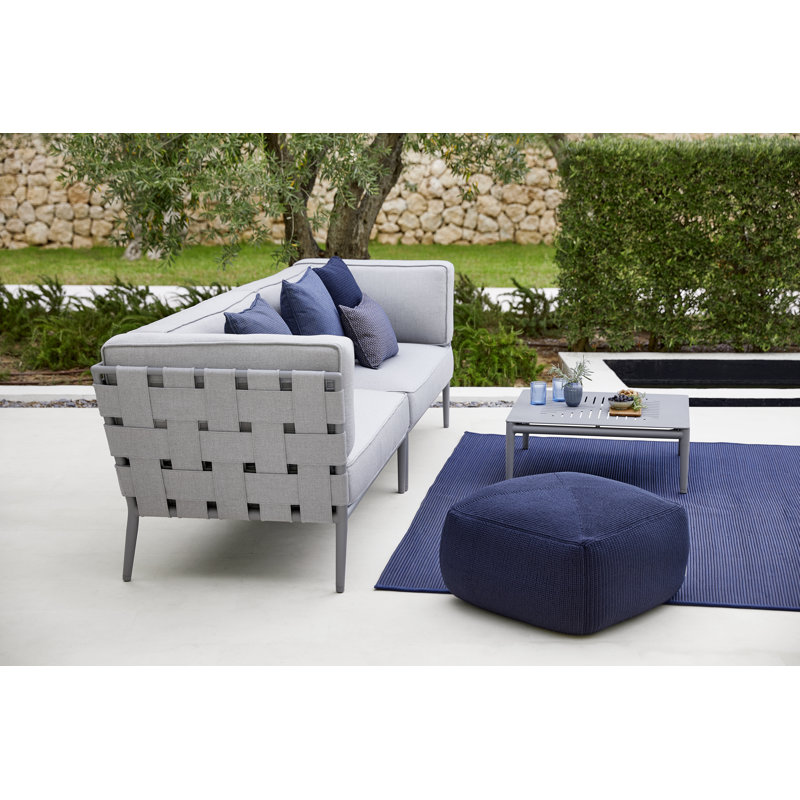 Divine Outdoor Pouf, Midnight Blue