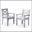 Ensemble de 2 chaises de salle à manger modernes et ergonomiques, confortables et élégantes pour les petits espaces et l'empilage facile