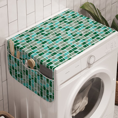 East Urban Home Brick Washing Machine Organizer Pack of 2 47" x 18.5"
