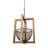 Alecsander 1 - Light Brown,Gray Square/Rectangle Pendant