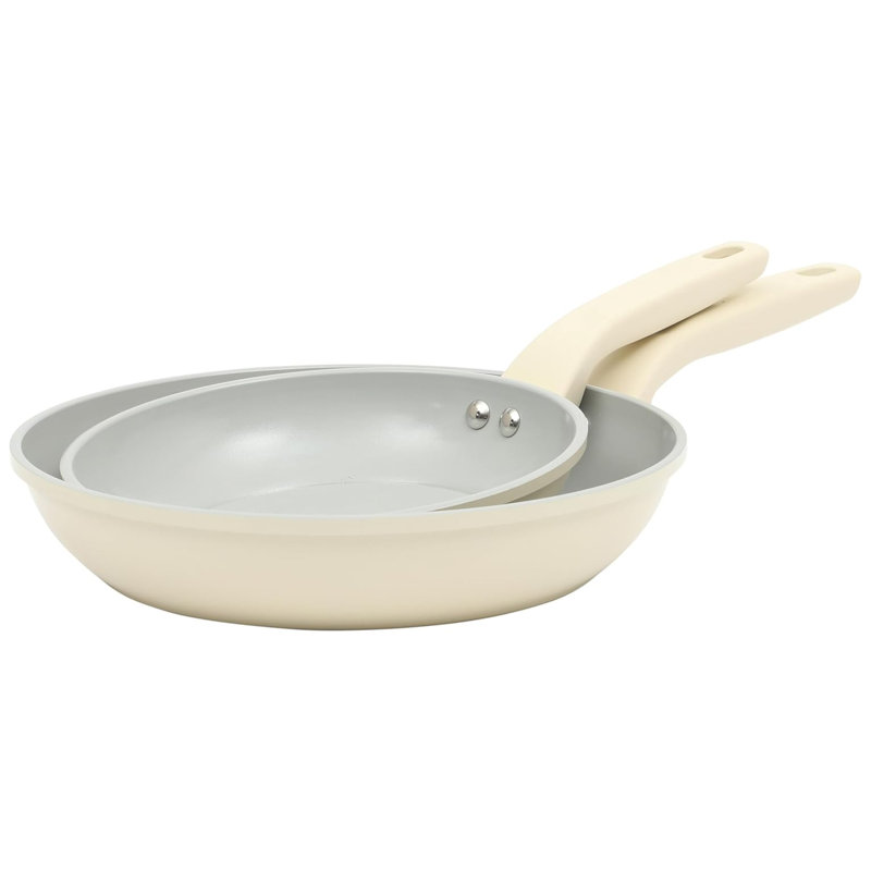 Ensemble de poêles à frire en aluminium antiadhésif de 8 po et 10 po Gibns Home Barnsdall