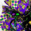 Let The Good Times Roll Mardi Gras Wreath