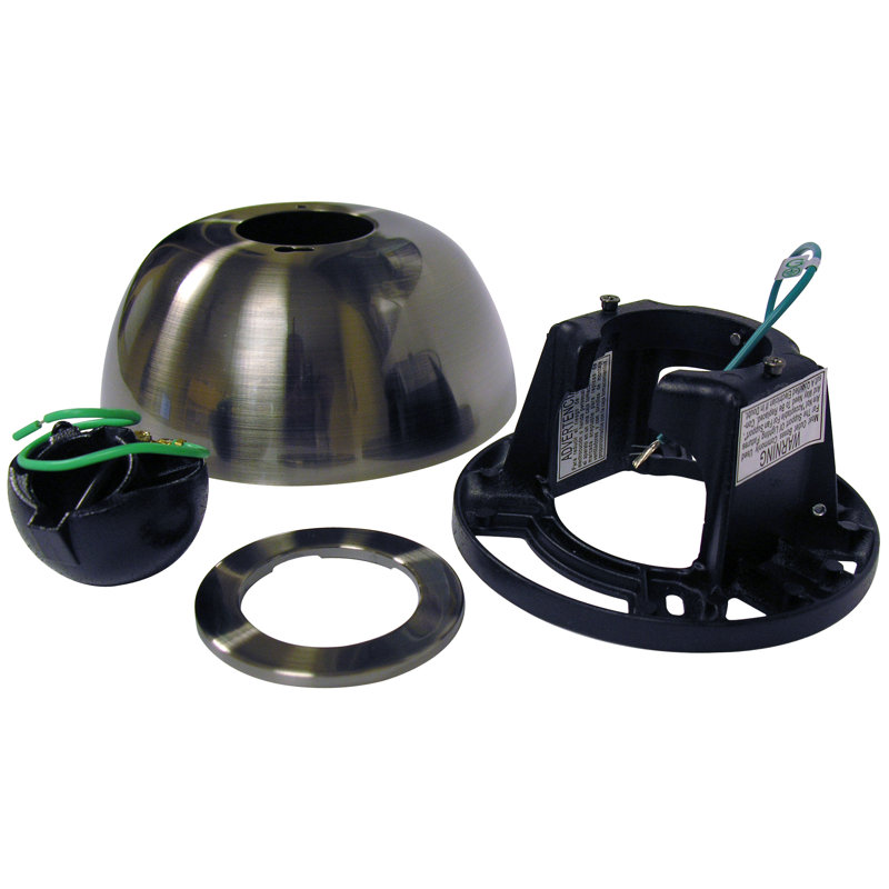 Ceiling Fan Sloped Adapter, Black