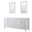 Daria 78.75'' W Double Bathroom Vanity Base-1250253449