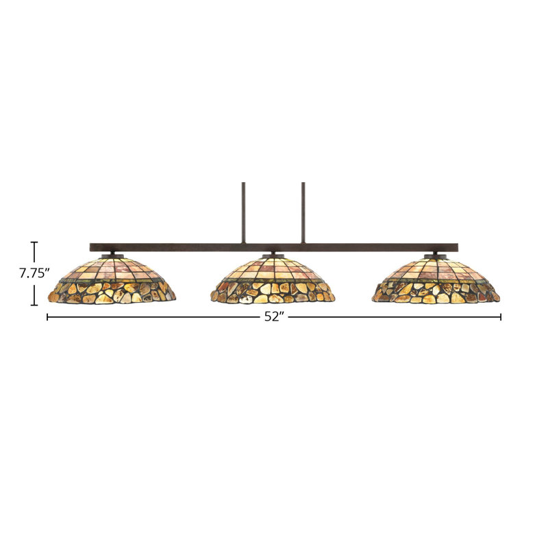 Luminaire suspendu 3 lumières Antwuan