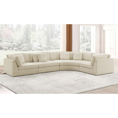 Canapé modulaire 4 pièces Bueford