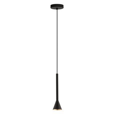 Tyrus Single Light Metal Pendant