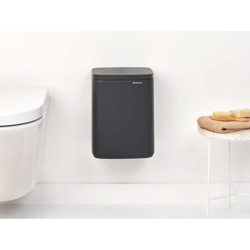 Brabantia 7 Litre Bo Waste Bin, Mineral Infinite Grey