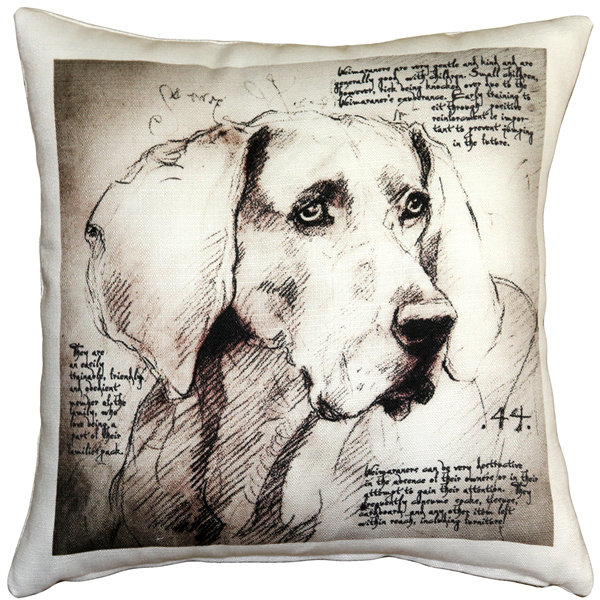  Coussin intérieur / extérieur Weimaraner Dog