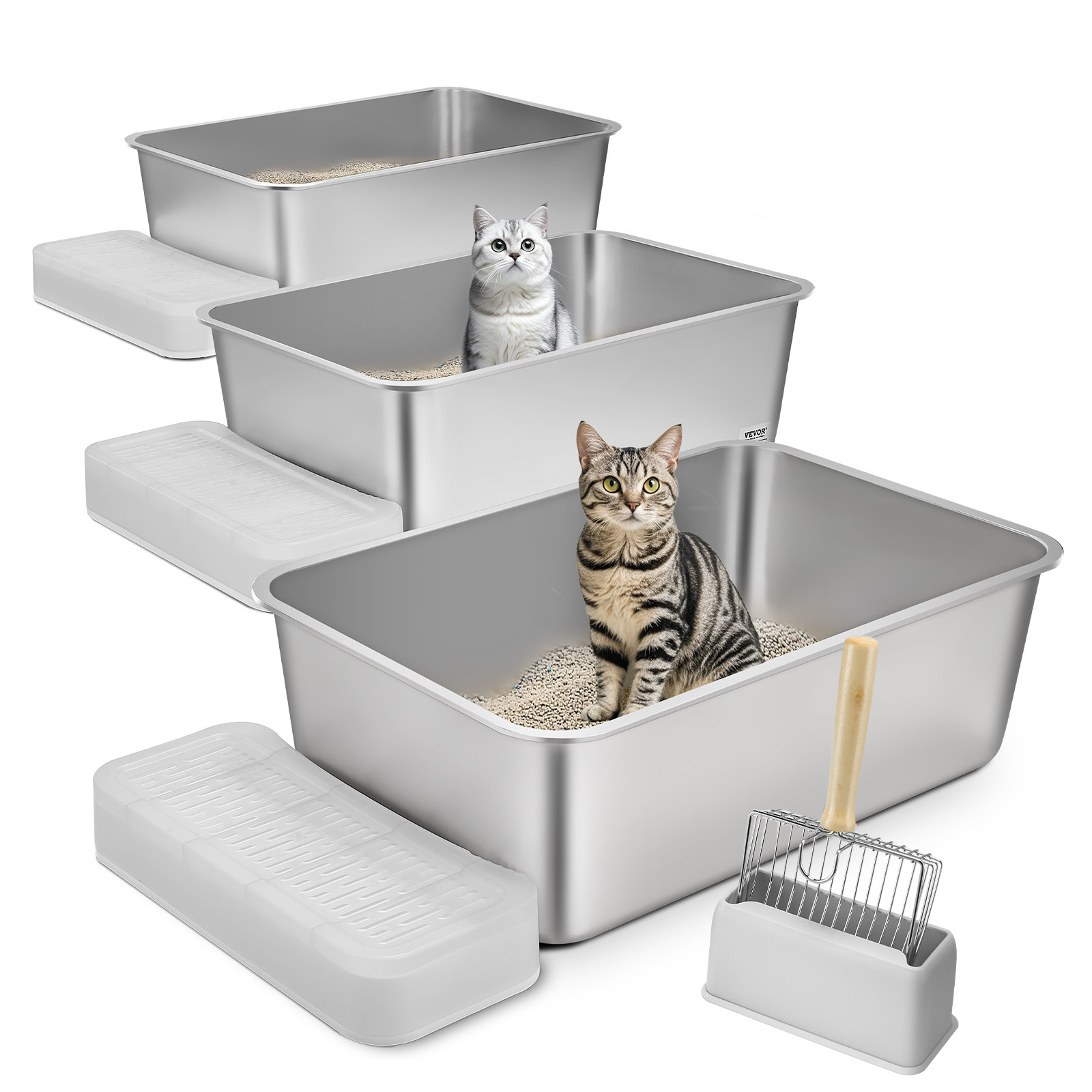 Odor free litter boxes best sale