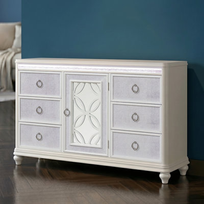 Ankara Dresser White