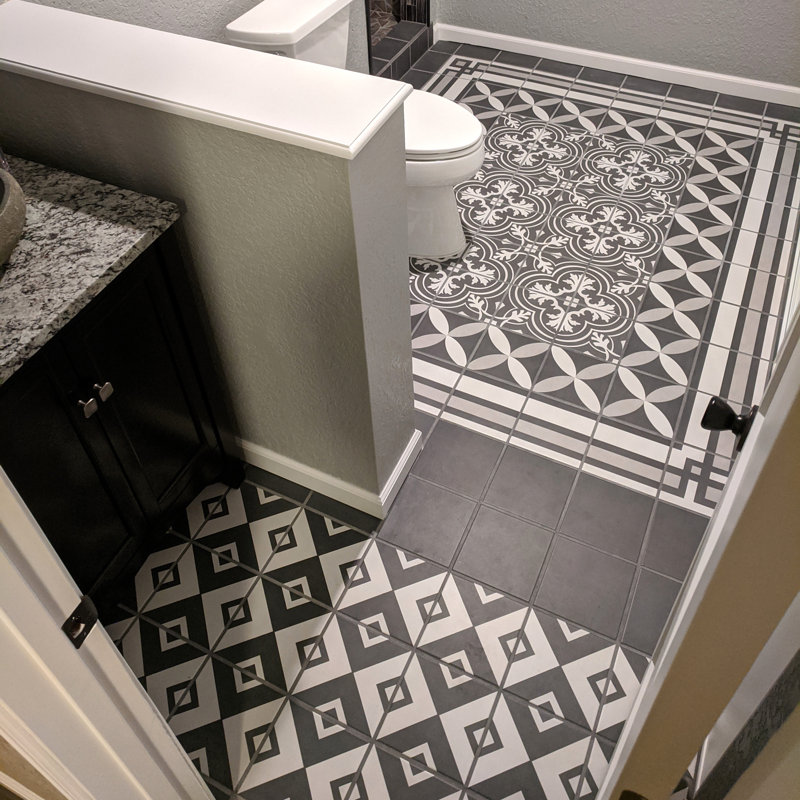 Twenties 8" x 8" Ceramic Wall & Floor Tile