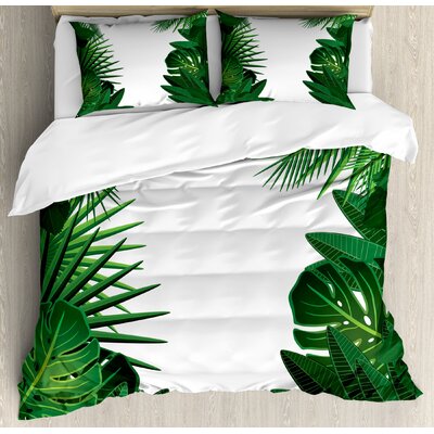 Leaf Duvet Cover Set -  Ambesonne, nev_13294_king