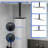 8" Wall or Ceiling-Mount Ultra Thin Rainfall Shower Head 2.5 GPM Square Overhead Shower-101692279