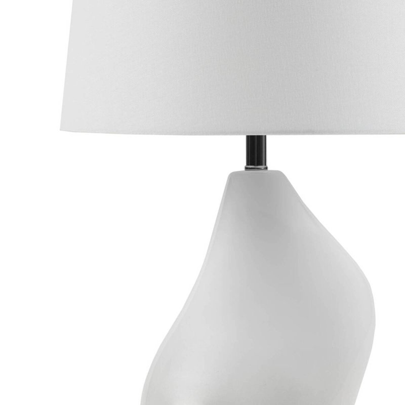 Asymmetrical Elegance Ceramic Lamp Modern Design For Living Room