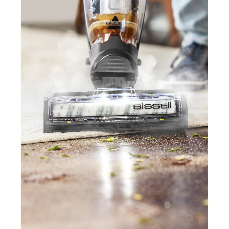 Black Multi-Surface HydroSteam Wet Dry Vacuum Cleaner