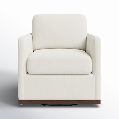Bobbi Upholstered Swivel Armchair