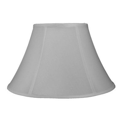 Abat-jour cloche en soie / shantung (araignée)