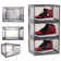 2 Pair Stackable Shoe Storage Box