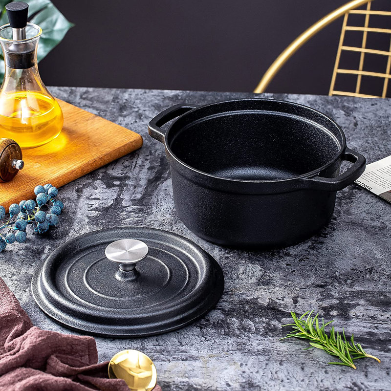 Belfry Kitchen 2.5L Cast Iron Stock Pot