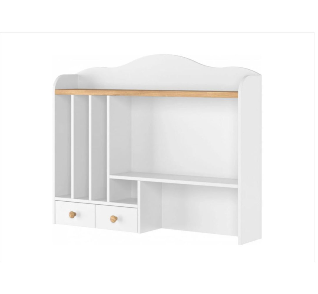 Needville 85cm H x 107cm W Desk Hutch Attachable Storage