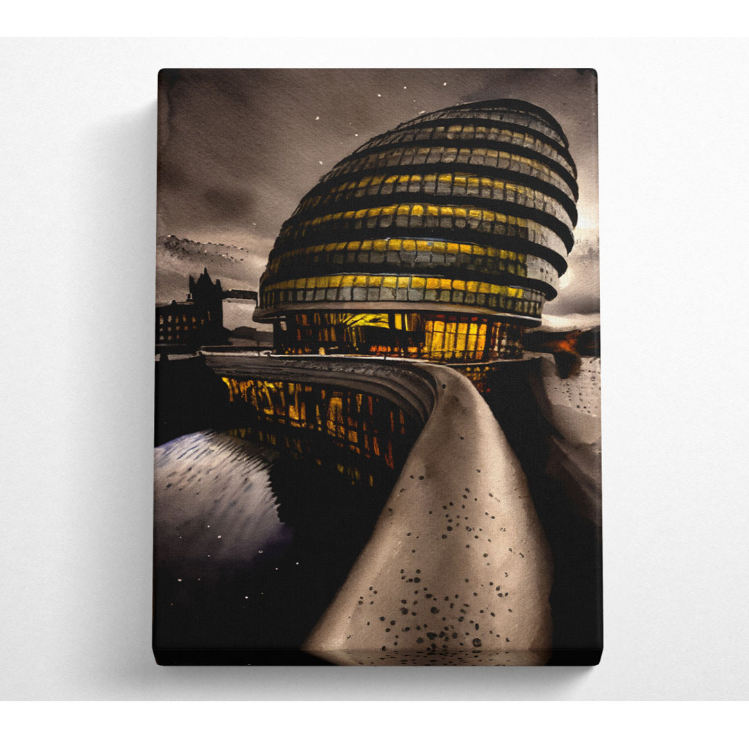 London City Hall - Kunstdrucke auf Leinwand