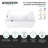 Kingston Brass Aqua Eden 51-Inch Acrylic Rectangular Double Ended Freestanding Tub With Drain-104561528