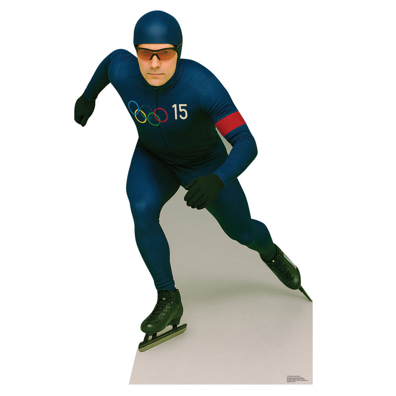 Patineur de vitesse olympique