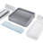 Adjustable Plastic Countertop Dish Rack
