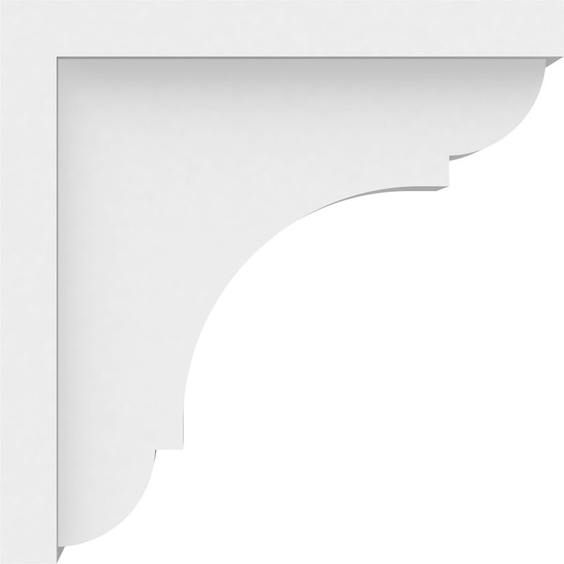 Support standard en uréthane Signature Bryant, brun clair apprêté, H 9 po x l 3,5 po x P 9 po