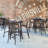 Eiland Square Metal Outdoor Bar Table , 36'' in. W 36'' in. D