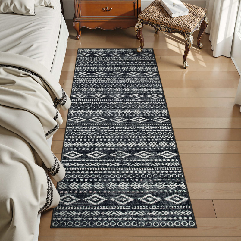 Washable Area Rugs Living Room Rug Large Boho Area Carpet for Living Room, Runner 2' x 6'
