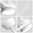 52 Inch Modern White Ceiling Fan With 18W LED Light And Remote Control 3 ABS Blades Noiseless Reversible DC Motor-1690597771