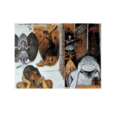 Nostalgie | Crayon Parker sur papier canson | Par Krishna Rajendra