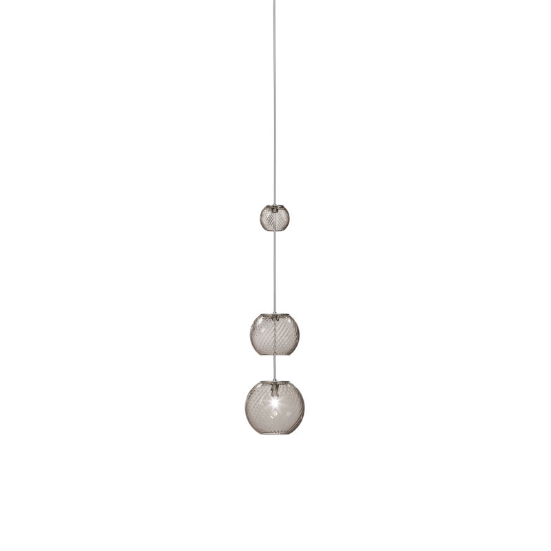 Oto 1 - Light Pendant, Smoky