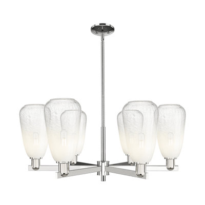 Glossop - 6 Light Stem Hung Chandelier