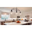 Luminaire pour îlot de cuisine 3 lumières noir-451658043