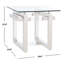 Table d'appoint en acrylique Montrelle