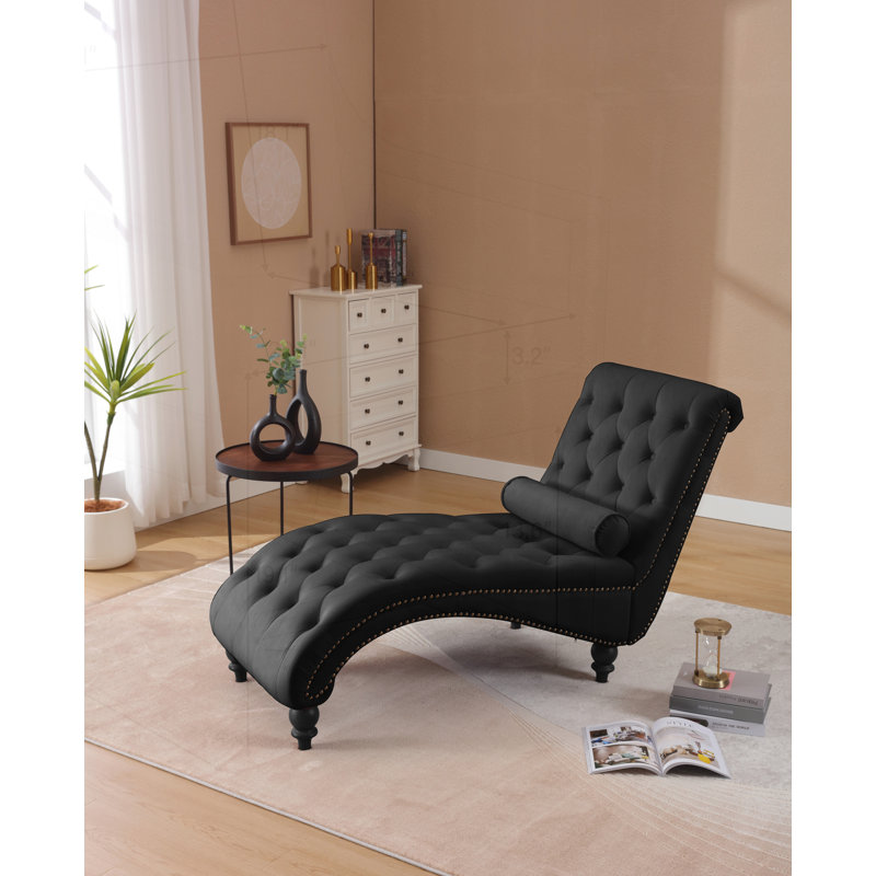 Fauteuil inclinable Classical, Velours noir