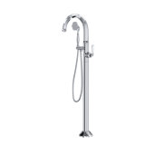 Palladian Single Hole Floor Mount Tub Filler Trim