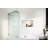 Aurora 34 in. x 58.25 in. Frameless Fluted Radius Single Fixed Bath Panel-58149956-58149961-133156351