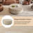 Wood Drum Coffee Table-2058580052