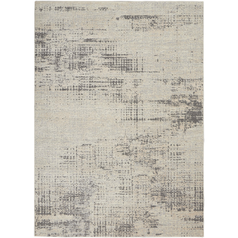Claverton Abstract Area Rug, Rectangle 160 x 221cm