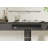 Seila Glass Top Height Adjustable Standing Desk, Computer Desk with Drawer, USB Port and Type-C Port-1974301922-2011532394