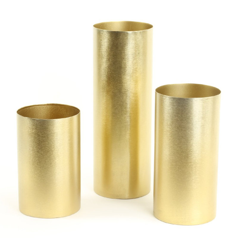 Ensemble de vases de table 3 pièces Churchill, Or