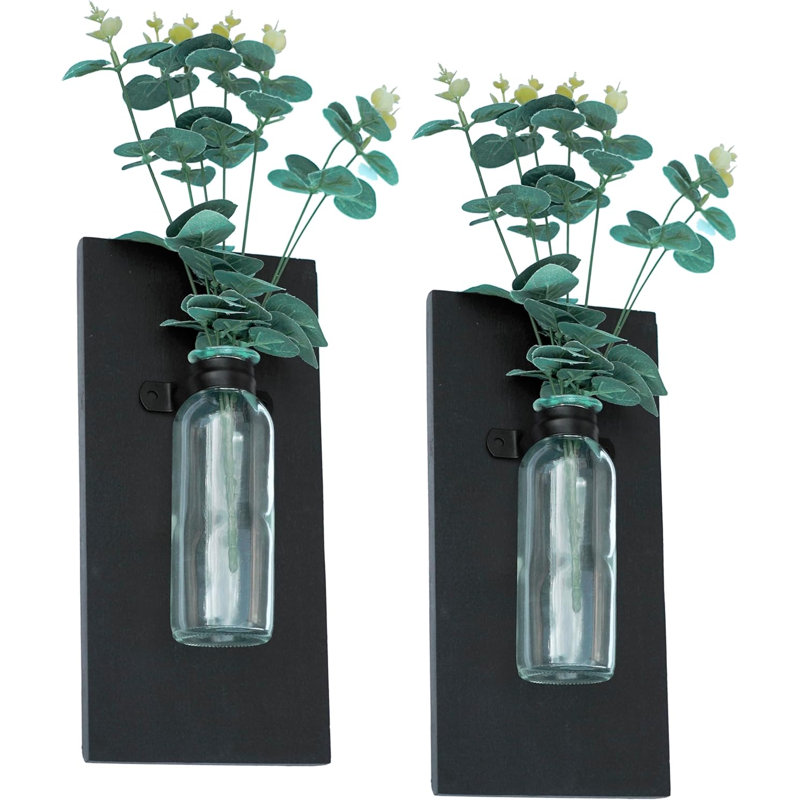 Vase Apsana, Noir