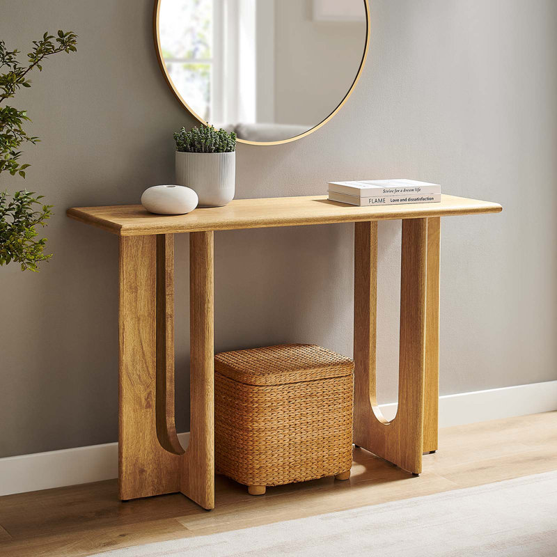 Modway Rivian 46" Console Table, Oak