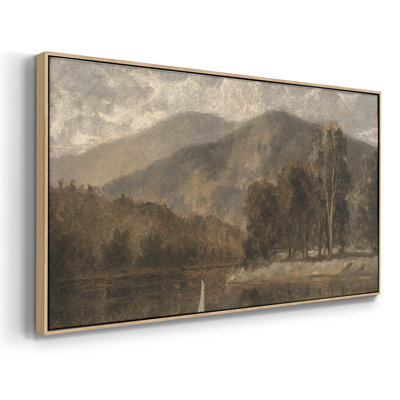 Série paysage - DCCDXL III - Toile tendue avec châssis encadré - Prêt à être accroché