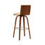 Tabouret de bar pivotant à hauteur de comptoir ou à hauteur Vienna Vienna-2118001637-2118001644-2118001646